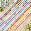 12Pcs 12 Colors Polyester Book Headbands OCOR-FH0001-34-5