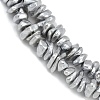 Electroplated Shell Pearl Beads Strands BSHE-H113-01B-3
