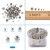 Mega Pet Round 304 Stainless Steel Beads STAS-MP0001-01P-11