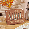 Laser Cut Wooden Money Holder Display Stands AJEW-FG0004-22B-5