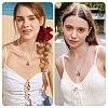 6Pcs 3 Colors 1MM Polyester&Cotton Waxed Cord 5-Strand Necklace Making MAK-TA0001-36A-7