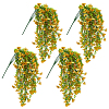4Pcs Plastic Artificial Violet Vine for Wedding Decoration DIY-WR0005-32A-1