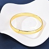 Brass Plain Bangles BJEW-C140-32G-4
