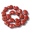 Ocean Series Handmade Porcelain Beads PORC-R002-03G-5