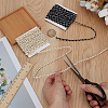 2Pcs 2 Colors Polyester Wave Lace Ribbon OCOR-FG0002-93B-3