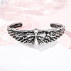 Retro 316 Surgical Stainless Steel Cuff Bangles BJEW-C142-12AS-2