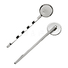 Iron Hair Bobby Pin Findings X-IFIN-Q101-5P-2