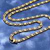 304 Stainless Steel Lumachina Chain Necklaces NJEW-P226-08G-01-1