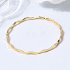 Twisted 304 Stainless Steel Bangles for Women BJEW-D408-04G-4