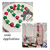 Natural Wooden Beads WOOD-TAC0010-03A-9
