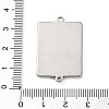 304 Stainless Steel Connector Cabochon Settings STAS-Z201-04P-01-3