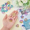 28Pcs 7 Style 304 Stainless Steel Pendants STAS-FH0001-71-3
