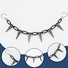 2Pcs Brass & Alloy Shoes Chains HJEW-SP00014-5