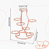 7-Slot Iron Easter Egg Display Stands ODIS-WH0058-21A-RG-2