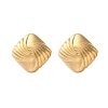 304 Stainless Steel Stud Earrings for Women EJEW-K306-01G-4
