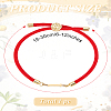 1Pc Adjustable Nylon Cord Slider Bracelets for Women BJEW-LP0001-32I-02-2
