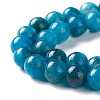 Natural White Jade Imitation Apatite Beads Strands X-G-I299-F10-6mm-3