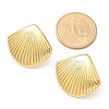 Brass Stud Earrings for Women EJEW-U036-01G-01-5