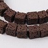 Natural Lava Rock Beads Strands G-L435-01-6mm-10-1