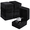 Wood & Velvet Organizer Boxes CON-WH0110-336A-1