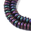 Electroplated Synthetic Non-magnetic Hematite Beads Strands G-E618-08E-3