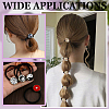 20Pcs Stainless Steel Elastic Hair Ties Findings OHAR-UN0001-01-5