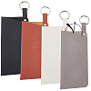 4Pcs 4 Colors PU Leather Eyeglass Cases AJEW-CN0004-99B-1