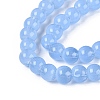 Acrylic Imitation Cat Eye Beads Strands OACR-Q197-01A-05-3
