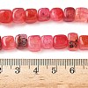 Natural Dragon Veins Agate Beads Strands G-G177-E18-01-2