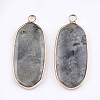 Natural Labradorite Pendants G-T112-23A-2