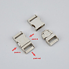 SUPERFINDINGS 4Pcs Alloy Side Release Buckles FIND-FH0008-70-5