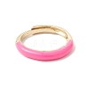 Enamel Adjustable Ring RJEW-F124-08-G-3