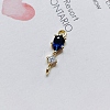 Brass Micro Pave Cubic Zirconia Pendants KK-TAC0010-04G-08-1