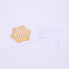 Self Adhesive Brass Stickers DIY-TAC0005-38D-4cm-1