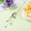 Moon & Star Alloy Hanging Ornaments HJEW-TADJ0023-5