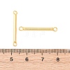 304 Stainless Steel Connector Charms STAS-I120-02-G-3