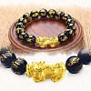 Unisex Brass Beads Bracelets BJEW-BB63996-A-2