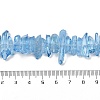 Natural Quartz Crystal Points Beads Strands G-K181-B06-01-4