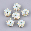 Glass Seed Beads Cabochons FIND-T044-22H-1