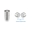 Brass Magnetic Clasps KK-TAC0002-01A-4