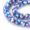 Handmade Polymer Clay Beads Strands CLAY-N008-054-01-3