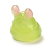 Luminous Resin Cute Little Rabbit Ornaments RESI-I054-01E-2