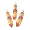 Alloy Enamel Pendants X1-FIND-G078-34G-08-1