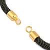 Nylon Cords Bracelet Makings Fit for Connector Charms AJEW-P116-02G-27-2