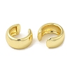 Rack Plating Brass Plain Band Cuff Earrings for Women EJEW-M222-07G-2