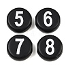 Opaque Acrylic European Beads AC-CBA1794-02-1