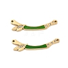 Ion Plating(IP) 304 Stainless Steel Green Enamel Links STAS-I309-13G-1