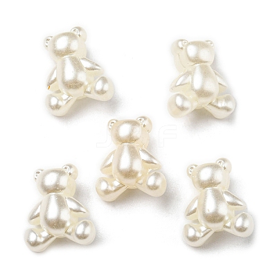 ABS Imitation Pearl Beads X-OACR-K001-31-1