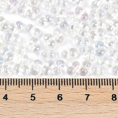 Transparent Colours Rainbow Glass Seed Beads X1-SEED-K010-02-1