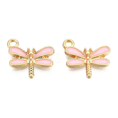 Light Gold Plated Alloy Charms ENAM-T009-02E-1